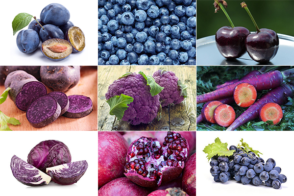 9 фиолетовых фруктов и овощей