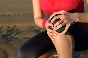 Боль вследствие артроза коленного сустава