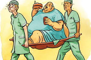 Человек с ожирением и медицинские работники