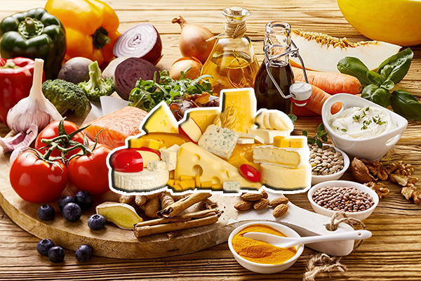 Средиземноморская диета с сыром